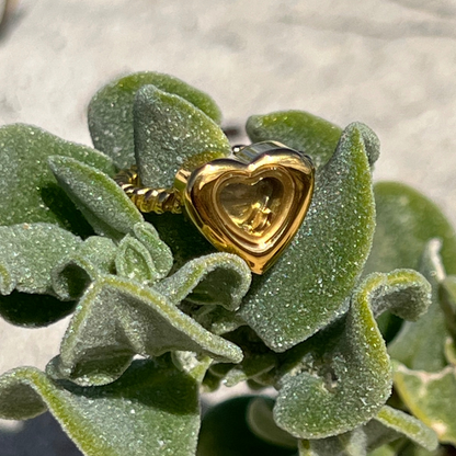 Gold Ashes and Hair Keepsake Ring Perth