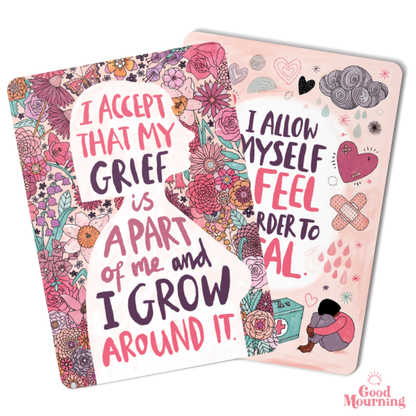 Good Mourning Affirmation Cards | Grief Gifts Australia