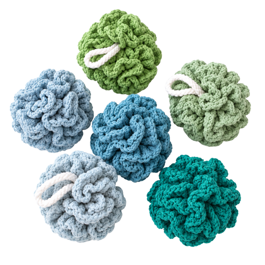 Handmade Crotchet Shower Puff | Sympathy Gift Box | Grief Gifts 