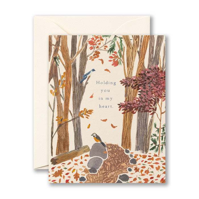 Holding You in My Heart Sympathy Card | Grief Gifts Perth