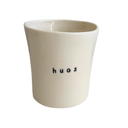 Hugs Handmade Ceramic Cup - Made in Australia | Grief Gifts Australia | Sympathy Gift Box Delivered Perth