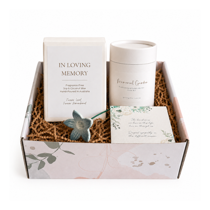 In Loving Memory Remembrance Sympathy Gift Box | Grief Gifts Australia 