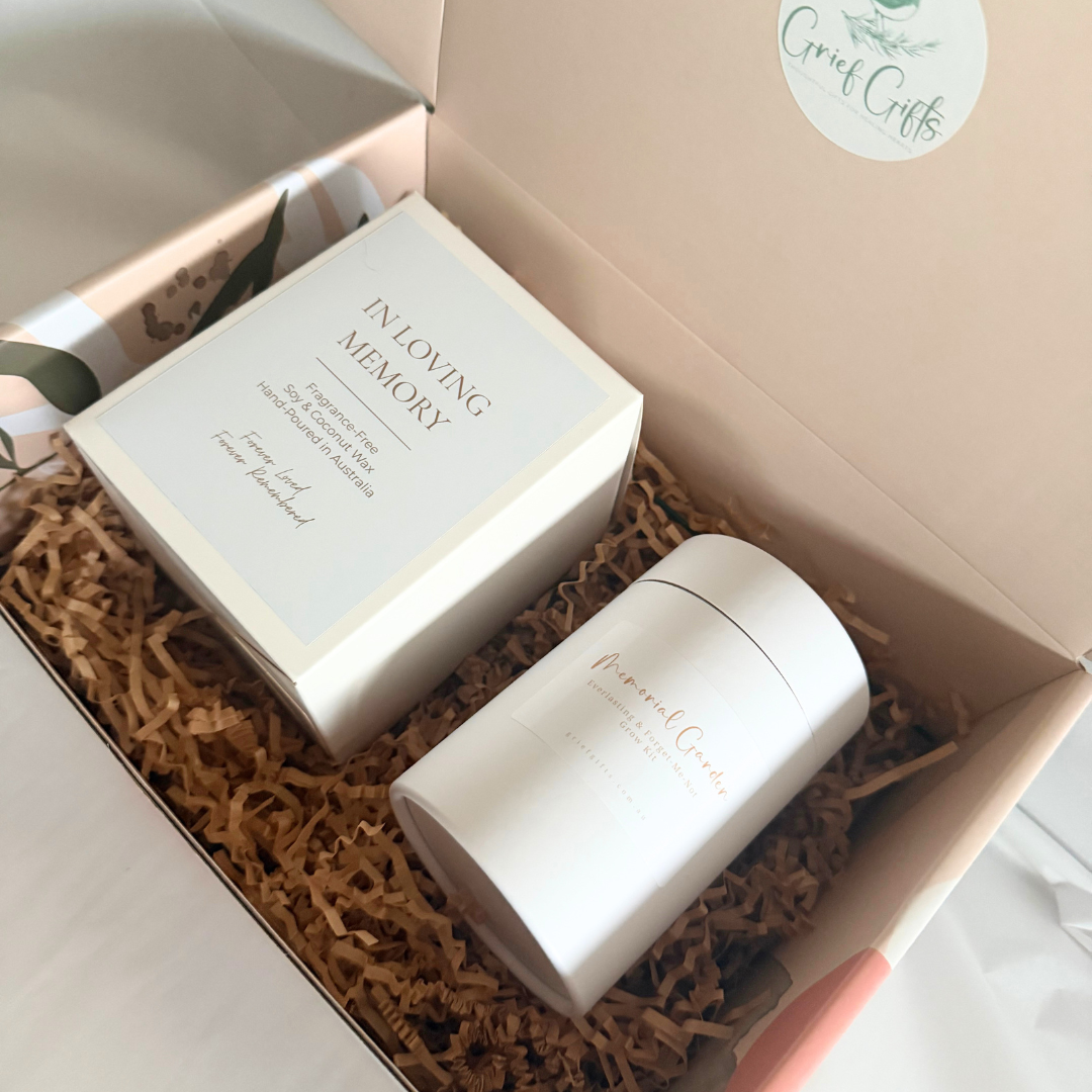 In Loving Memory Sympathy Gift Box with Candle | Grief Gifts | Condolence Gift
