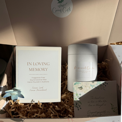 In Loving Memory Sympathy Gift Box with Candle | Grief Gifts | Condolence Gift Delivered
