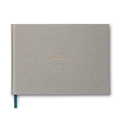In Memory Of Funeral Guest Book 