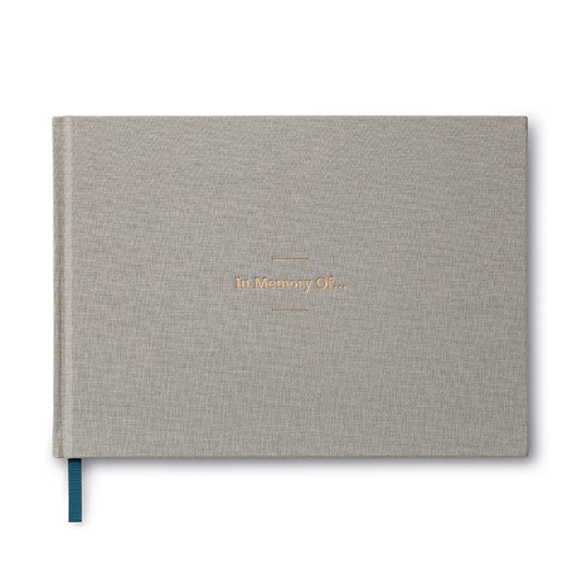 In Memory Of Funeral Guest Book 