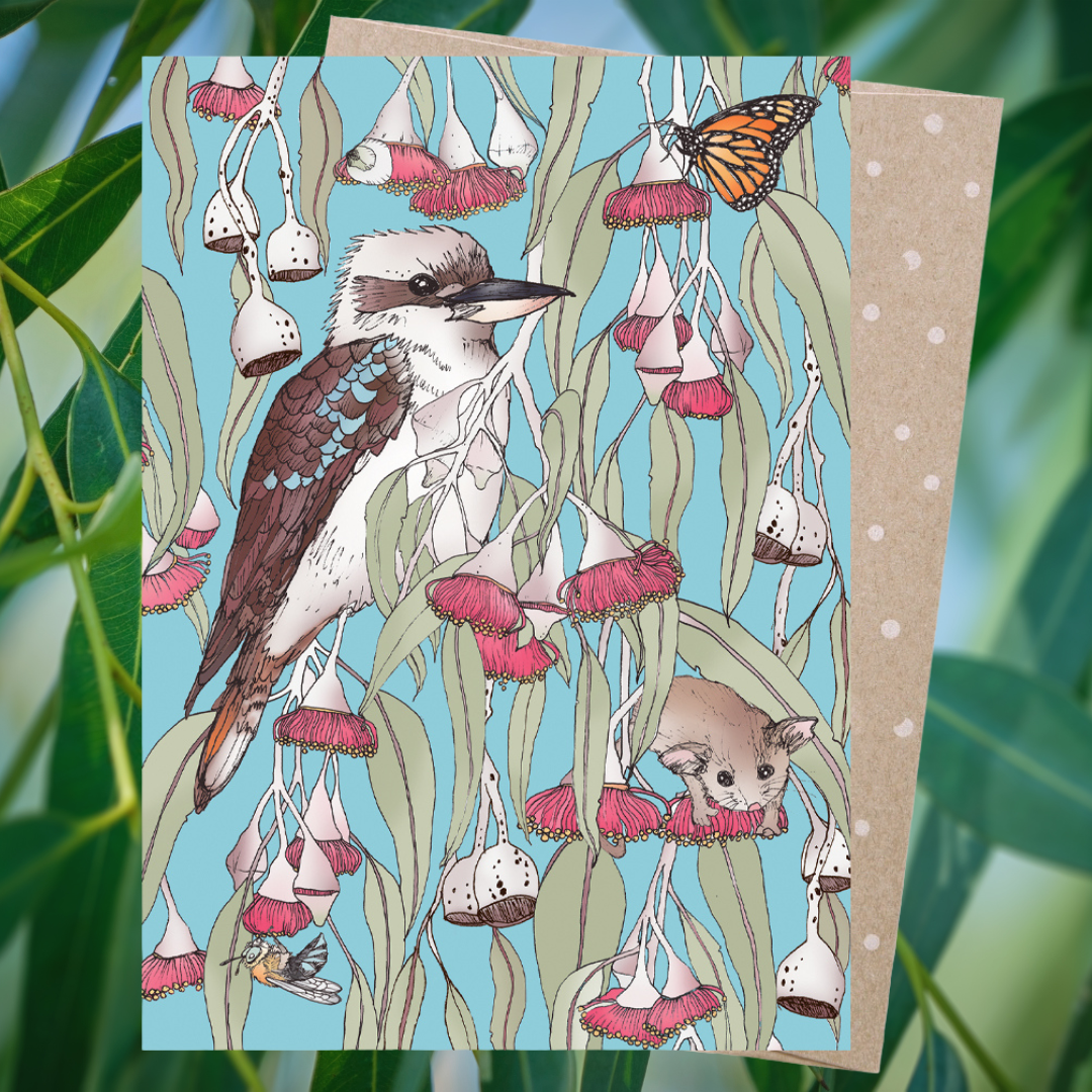 Kookaburra Condolence Card | Grief Gifts Perth 