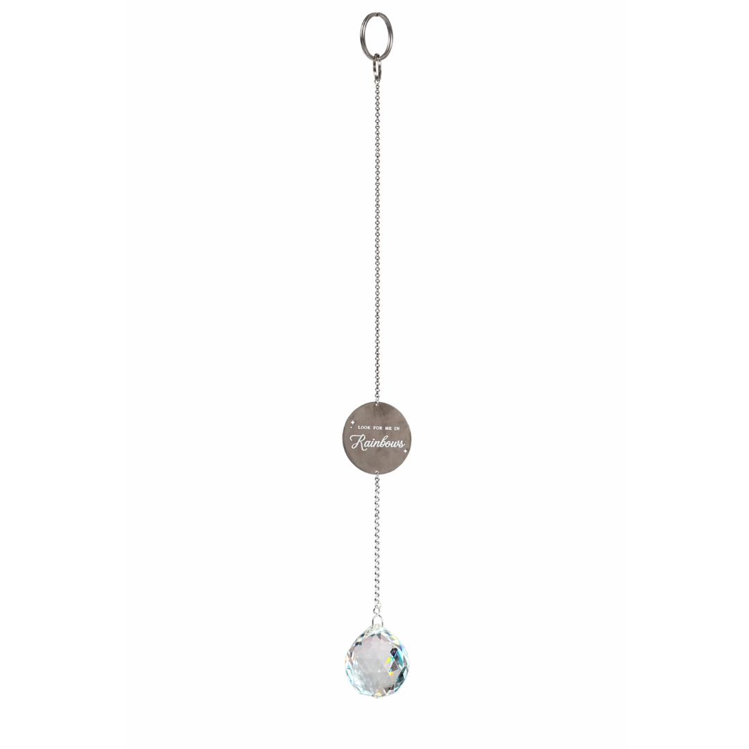 Look for Me in Rainbows Suncatcher Gift | Grief Gifts Australia Delivered 