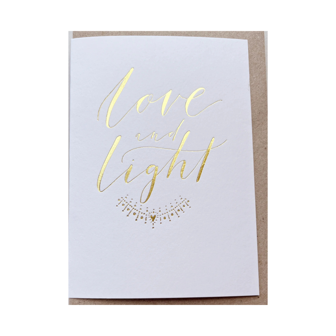 Love and Light Sympathy Gift Card | Grief Gifts Australia Delivered