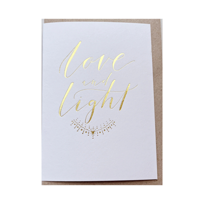 Love and Light Sympathy Gift Card | Grief Gifts Australia Delivered