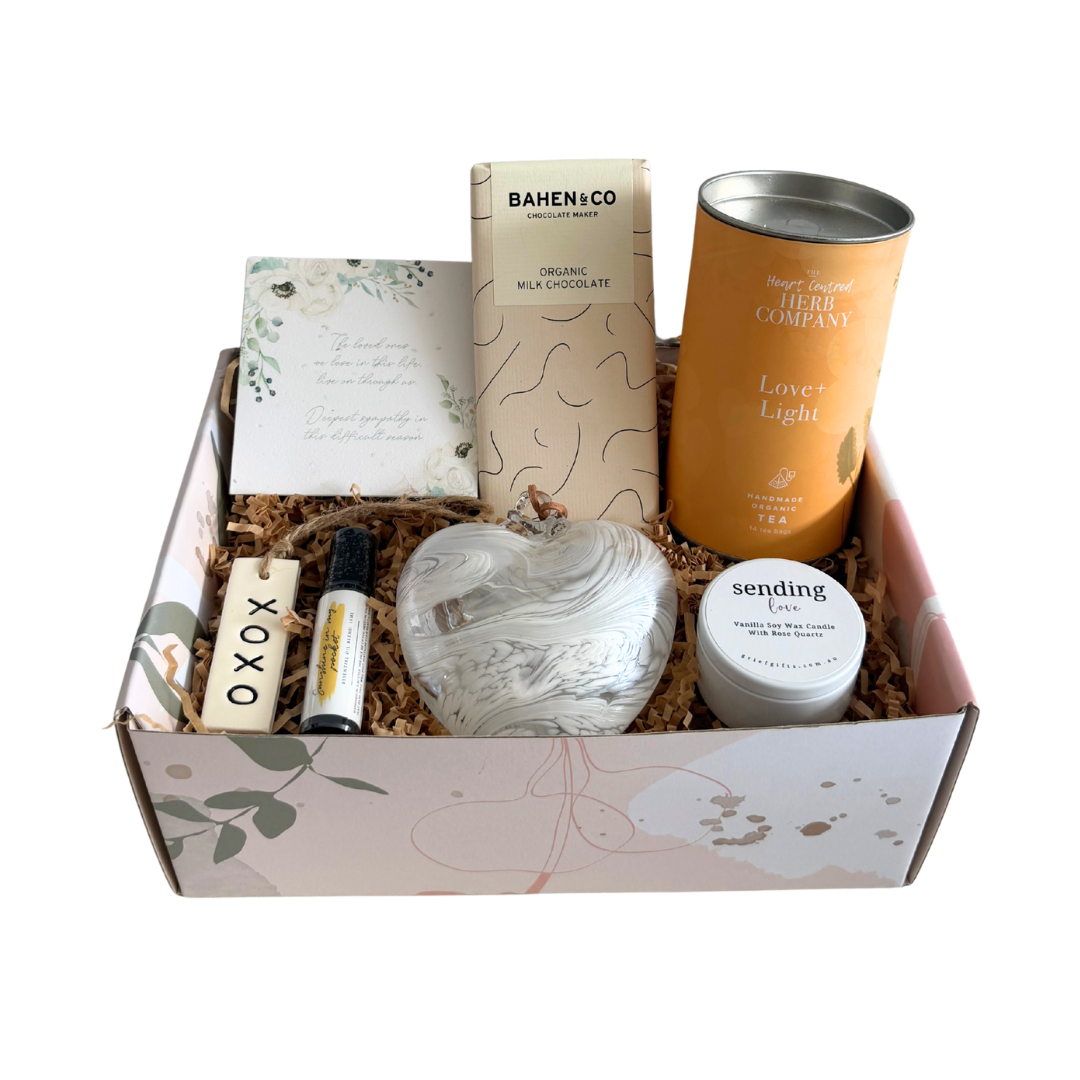 Loving Light Sympathy Gift Box | Grief Gifts Australia