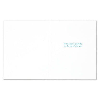 May Tender Memories Soften Your Grief - Pet Sympathy Card  Grief Gifts Australia Pet Sympathy 