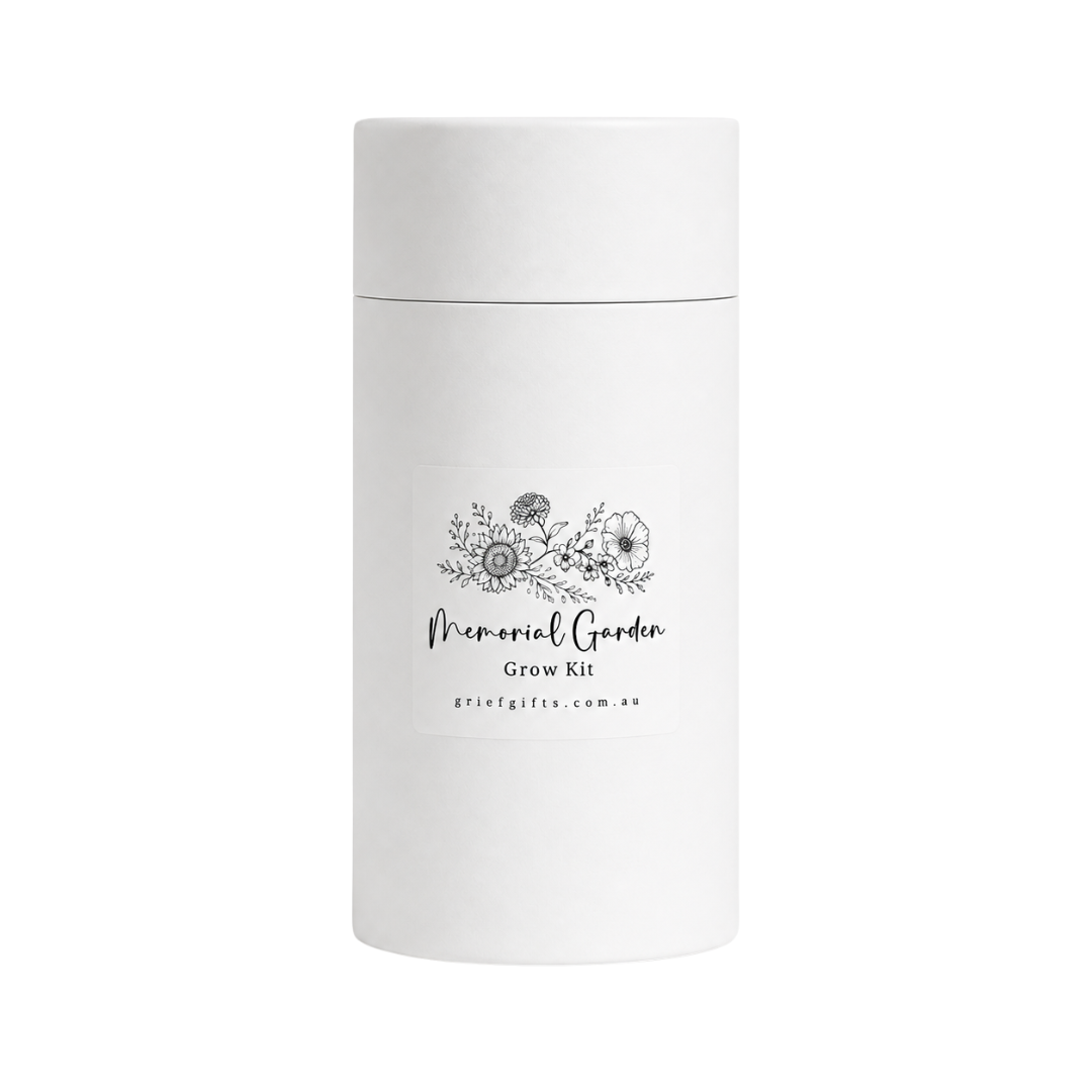 Memorial Garden Grow Kit - Pet Loss - White | Grief Gifts Australia 