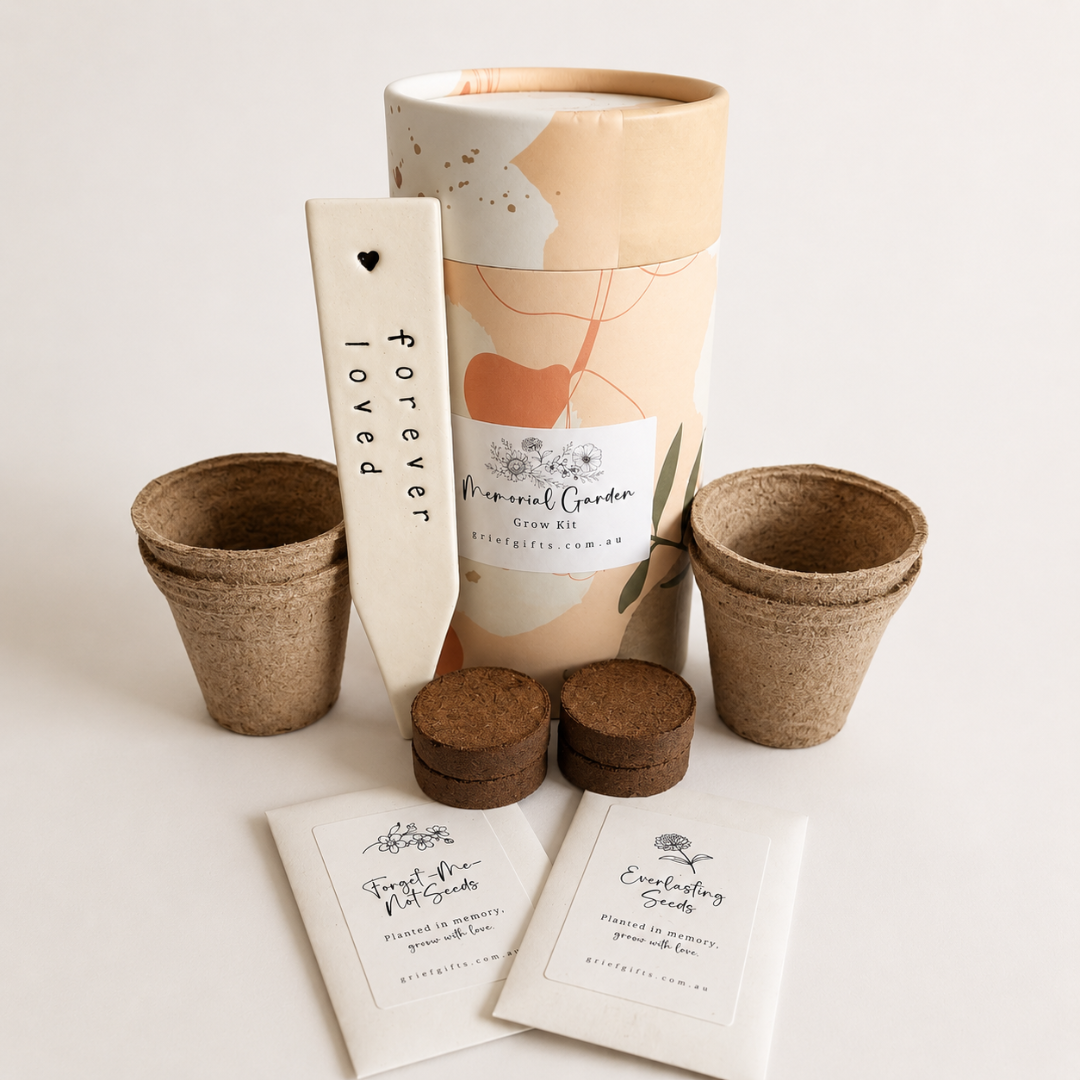 Memorial Garden Grow Kit Seeds | Grief Gifts Australia Delivered