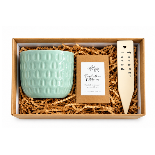 Memorial Planting Kit - Sage Green | Grief Gifts 