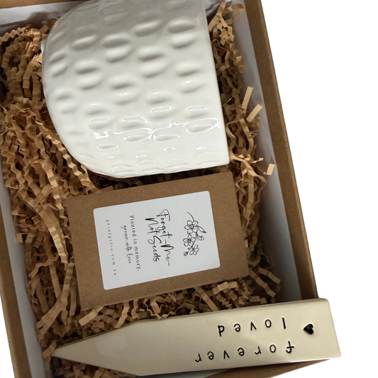 Memorial Planting Kit - White | Grief Gifts Australia  Delivered