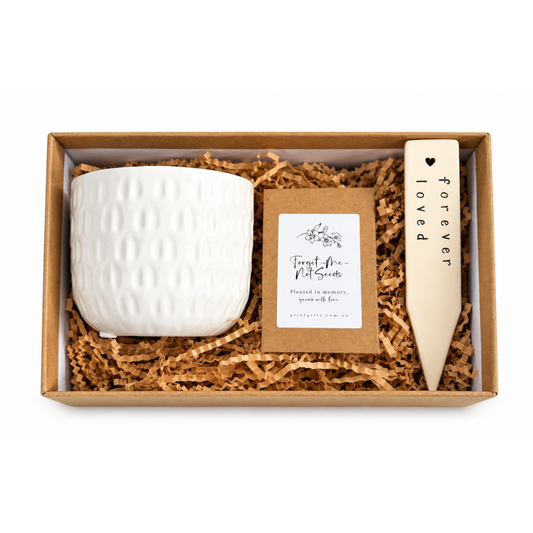 Memorial Planting Kit
Plant Seeds and Watch them Bloom in Loving Memory