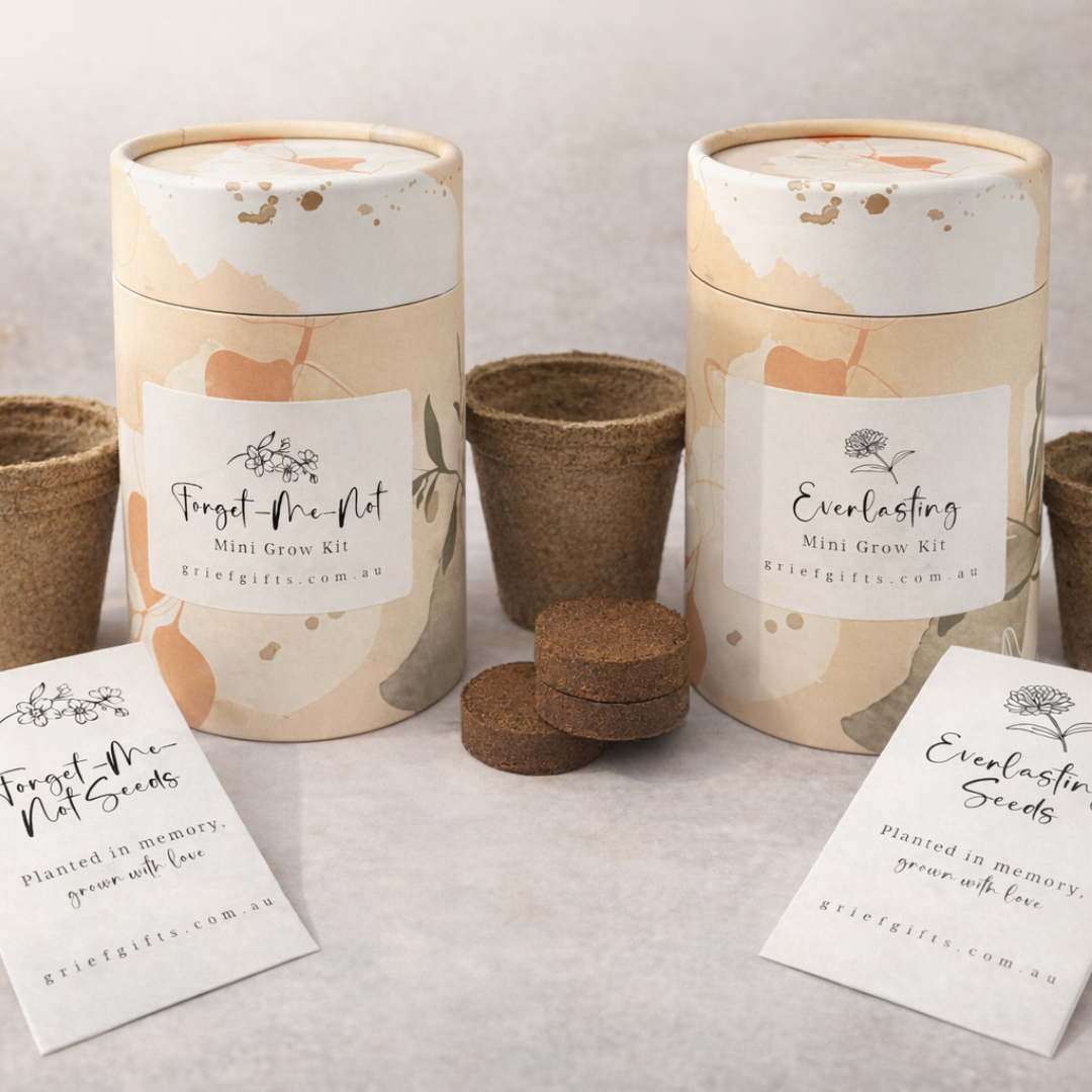  Mini Grow Kits | Grief Gifts Australia | Alternative to Sympathy Flowers Perth
