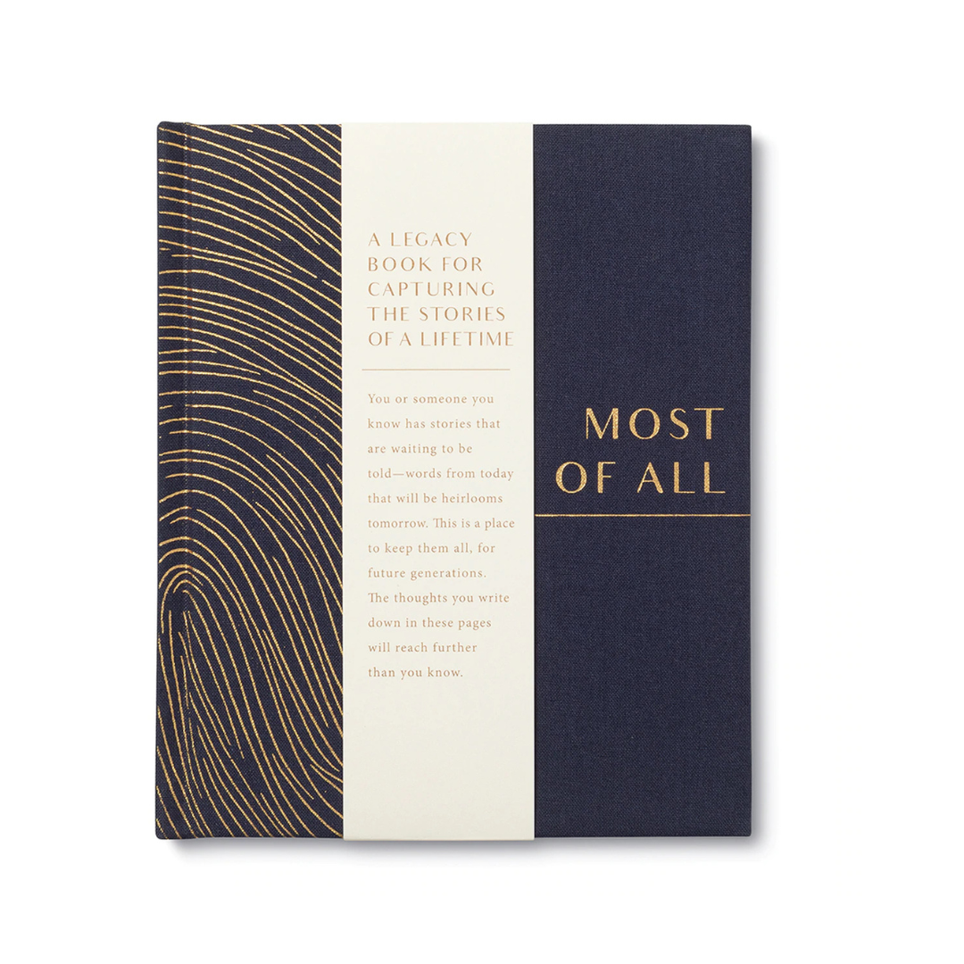 Most Of All Guided Legacy Book | Grief Gifts