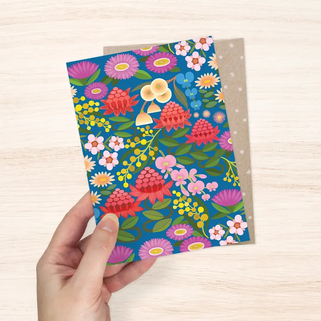 Native Dance Sympathy Gift Card | Grief Gifts Australia | Earth Greetings 