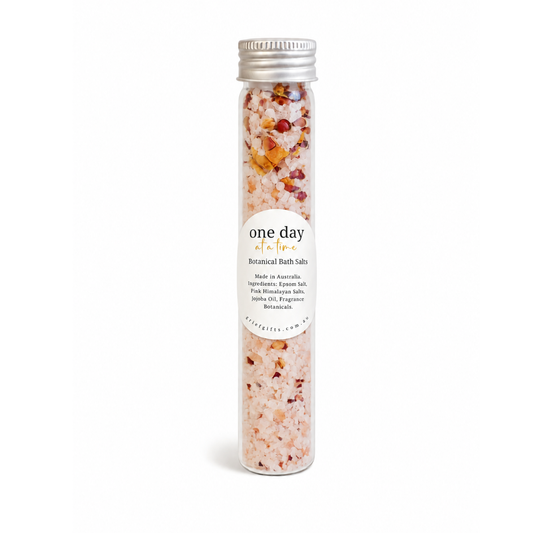 One Day at a Time Botanical Bath Salts | Grief Gifts Australia 