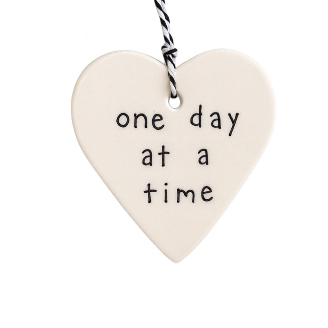 One Day at a Time Ceramic Tag | Sympathy Gift Delivered Perth 
