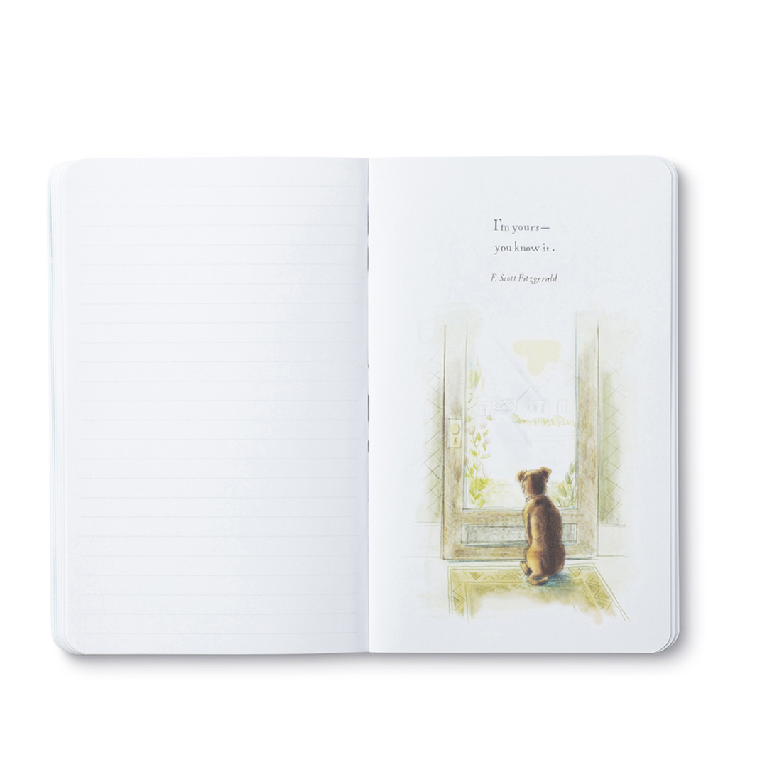 Our Friend for Always & Always Dog Journal & Bamboo Pen | Grief Gifts Australia  Delivered