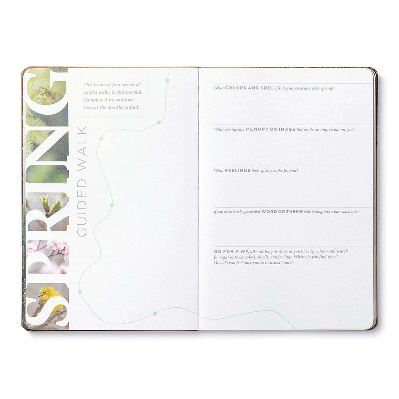Outside In - Guided Journal | Grief Gifts Perth Australia | Sympathy Gifts Australia Nature| Grief Gifts healing Journal