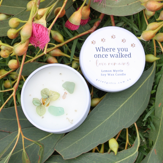 Pet Loss Candle | Grief Gifts Australia