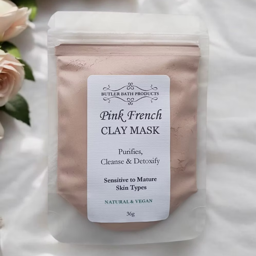 Pink French Clay Mask | Grief Gifts Australia Delivered 