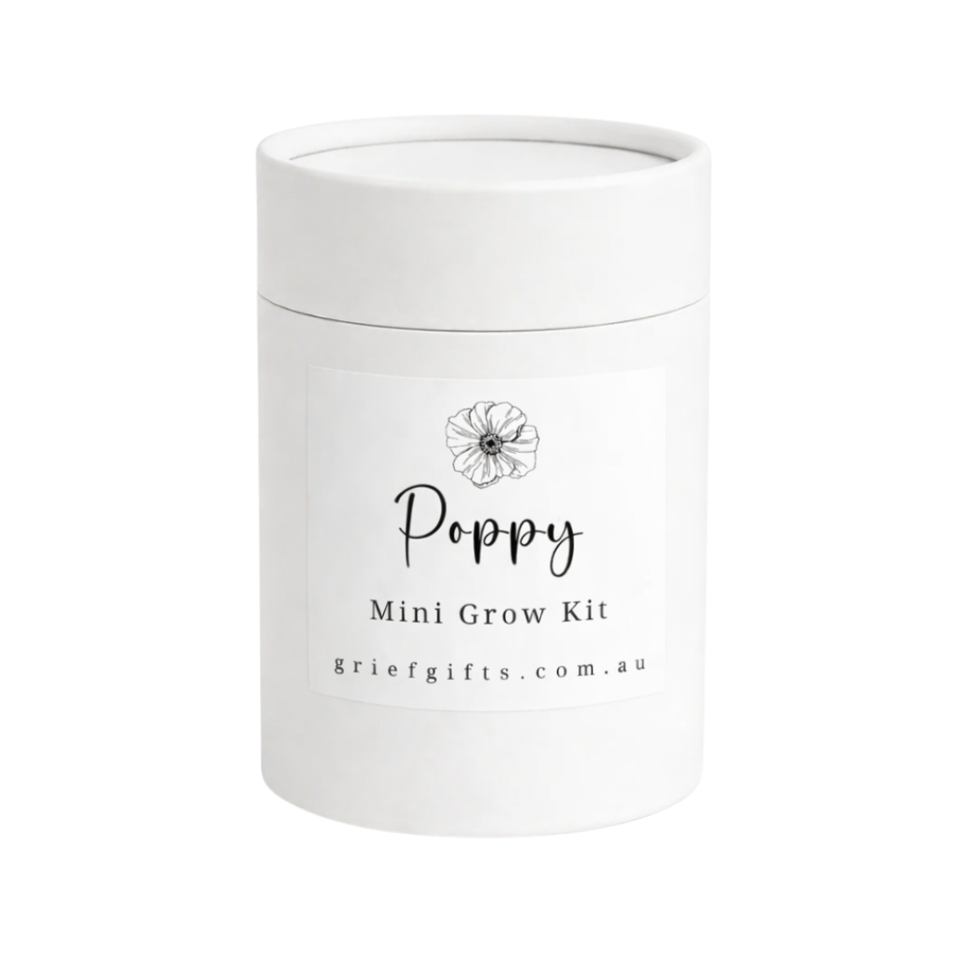 Poppy Mini Grow Kit | Alternative to Sympathy Flowers 