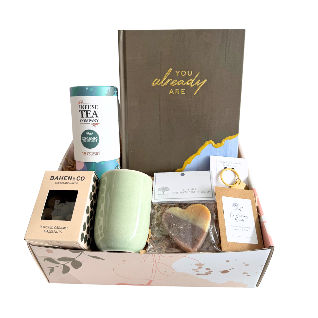 Quiet Strength Sympathy Gift Box Delivered| Grief Gifts Australia
