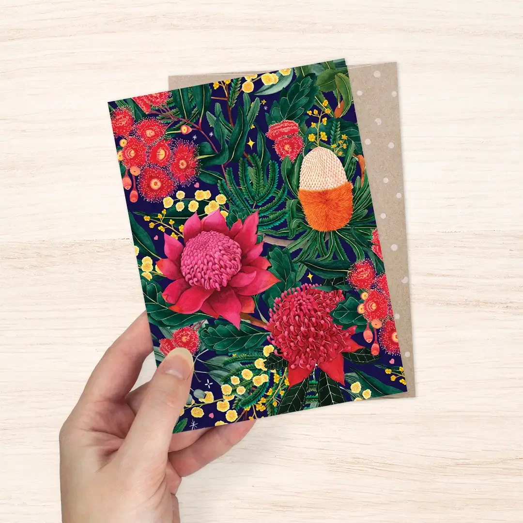 Radiant Garden Sympathy Card | Grief Gifts Australia | Earth Greetings 