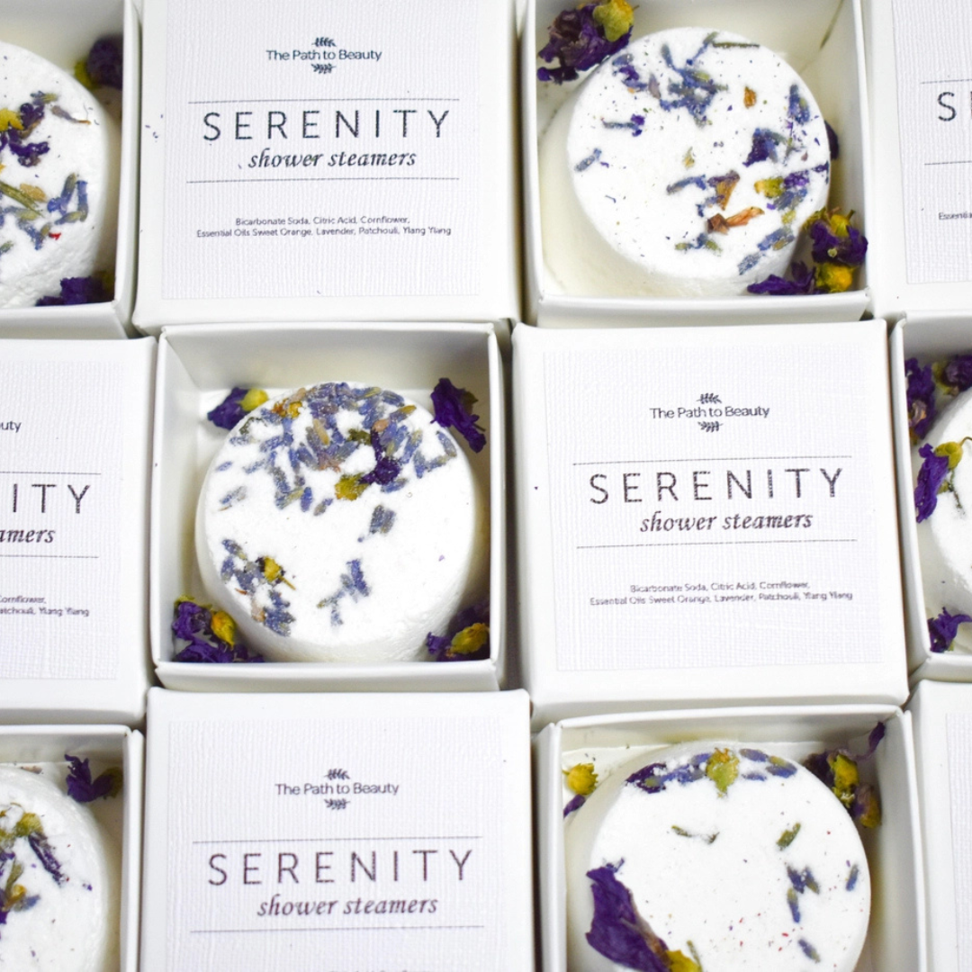 SERENITY Shower Steamer | Grief Gifts | Create Your Own Sympathy Gift Box 