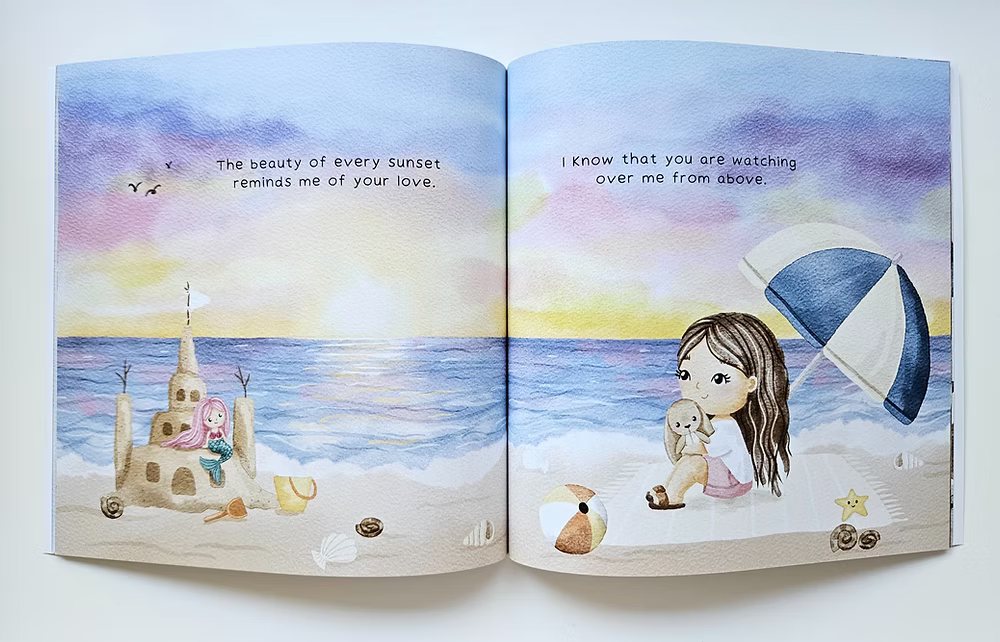 Shine Down on Me Children's Book | Children's Grief Book  | Grief Gifts Australia