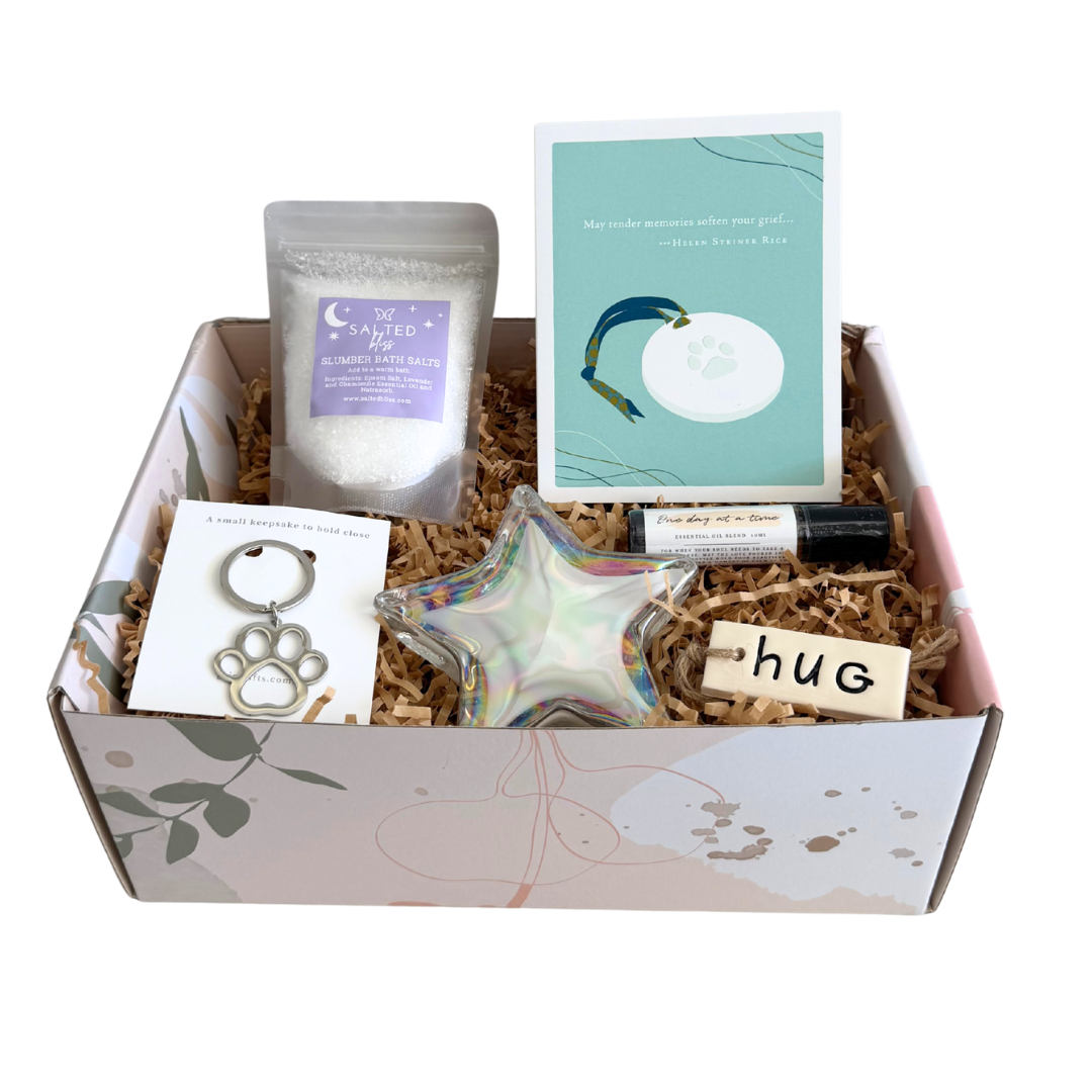 Shining Light Pet Loss Sympathy Gift Box | Grief Gifts Australia