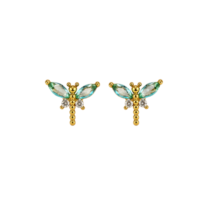 Sterling Silver Dragonfly Earrings - A gentle reminder that love is always near | Grief Gifts Australia