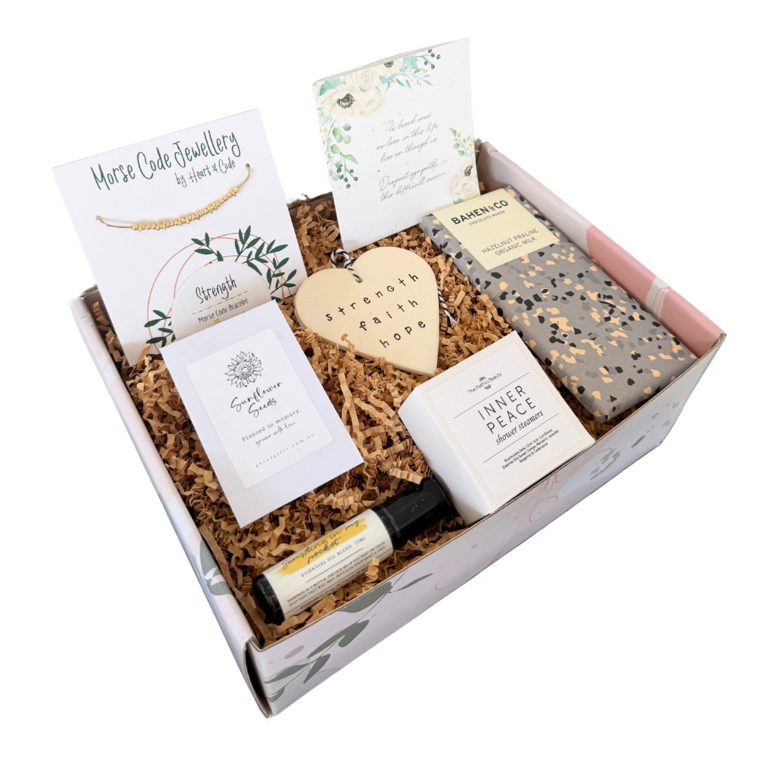 Strength Sympathy Gift Box | Grief Gifts Australia 