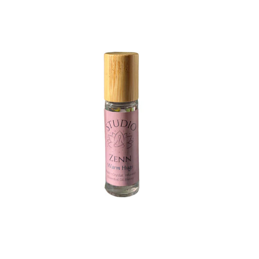 Warm Hugs Reiki & Crystal Infused Essential Oil Roller Blend 