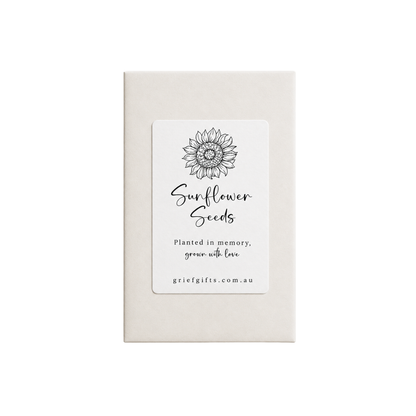 Sunflower Seed Memorial Seeds | Grief Gifts Australia 