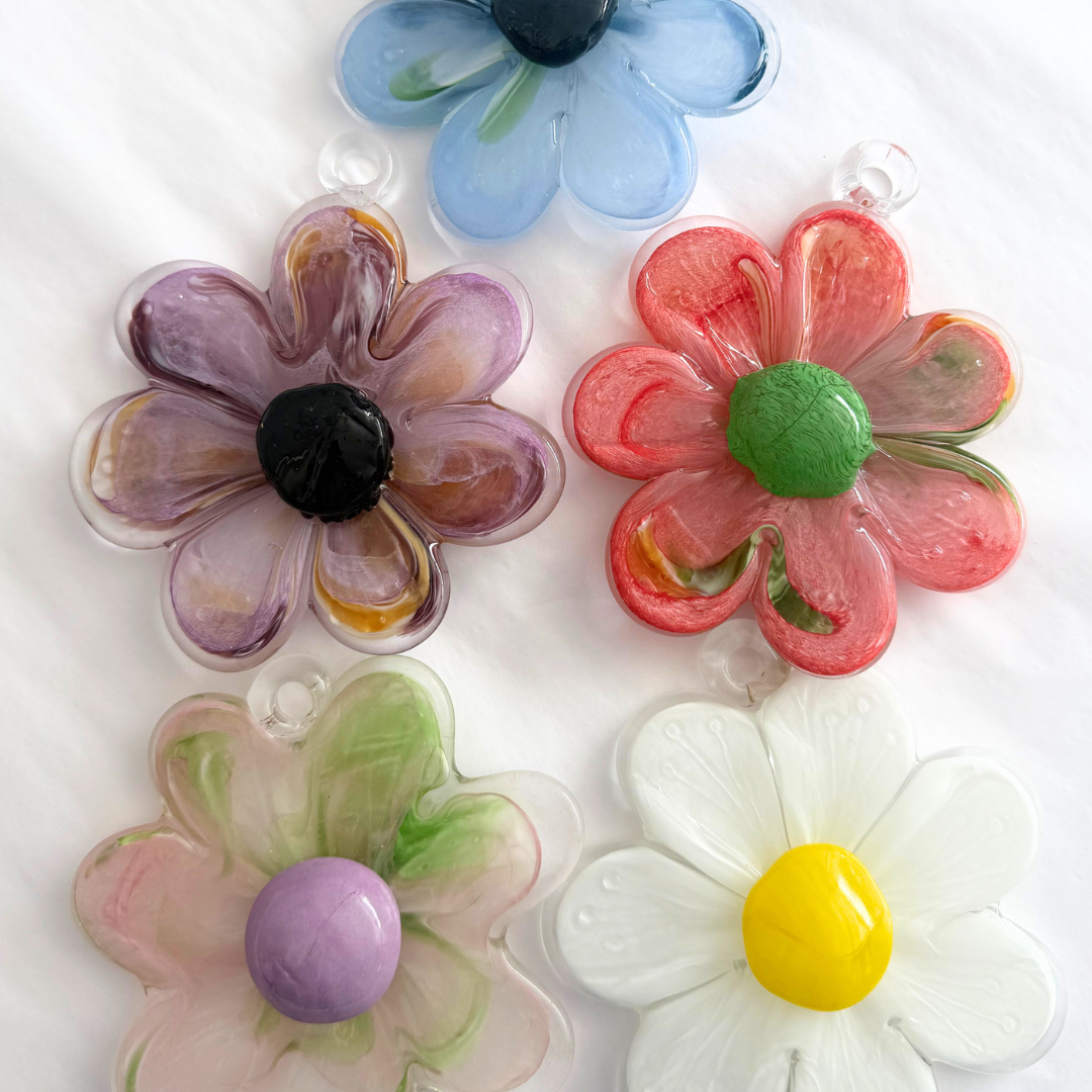 Sympathy Glass Hanging Flowers | Alternative to Sympathy Flowers |Grief Gifts Australia  