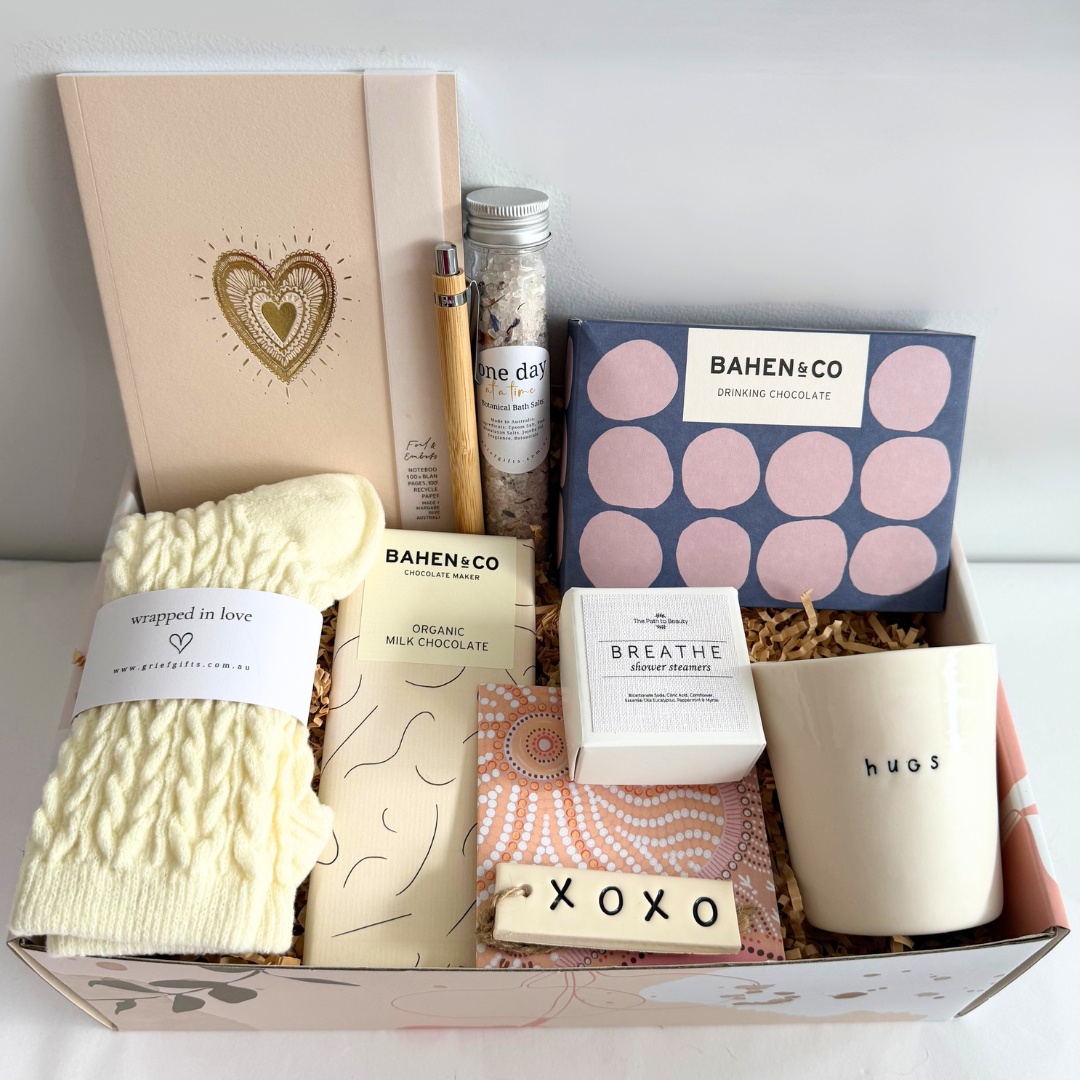 Tender Comfort Sympathy Gift Box | Alternative to Sympathy Flowers | Grief Gifts Australia