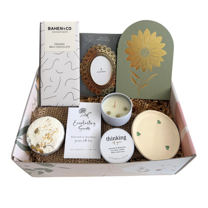 The_In_Bloom_Sympathy_Gift_Box | Grief Gifts Australia | Alternative to Sympathy Flowers 
