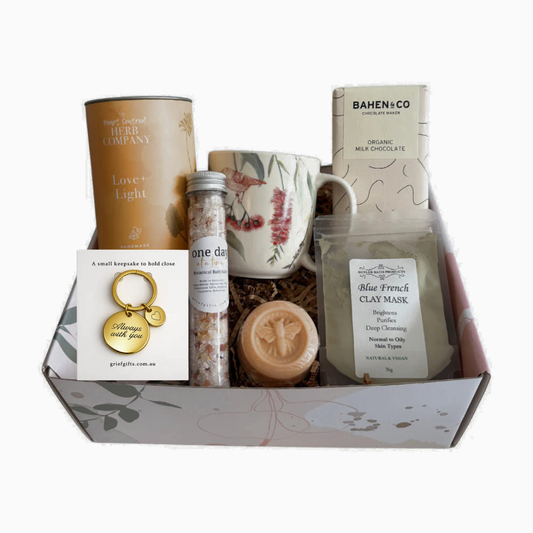 The Light Within Sympathy Gift Box | Grief Gifts Australia | Alternative to Sympathy Flowers 