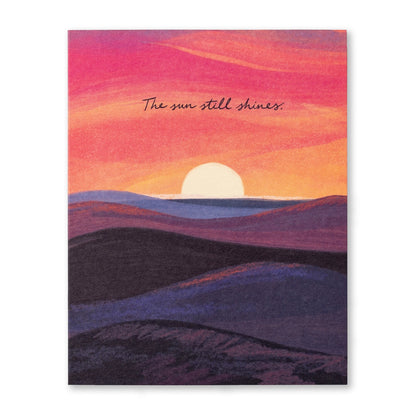 The Sun Still Shines Sympathy Gift Card | Grief Gifts