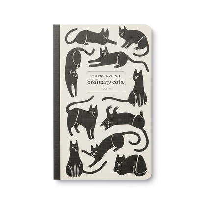 There are No Ordinary Cats Journal & Bamboo Pen