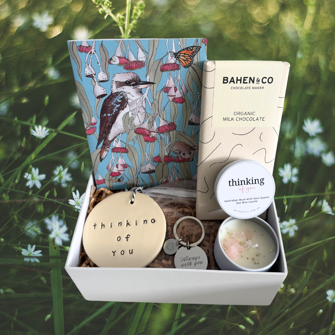 Thinking of You Remembrance Sympathy Gift Box | Grief Gifts Australia | Alternative to Sympathy Flowers Perth