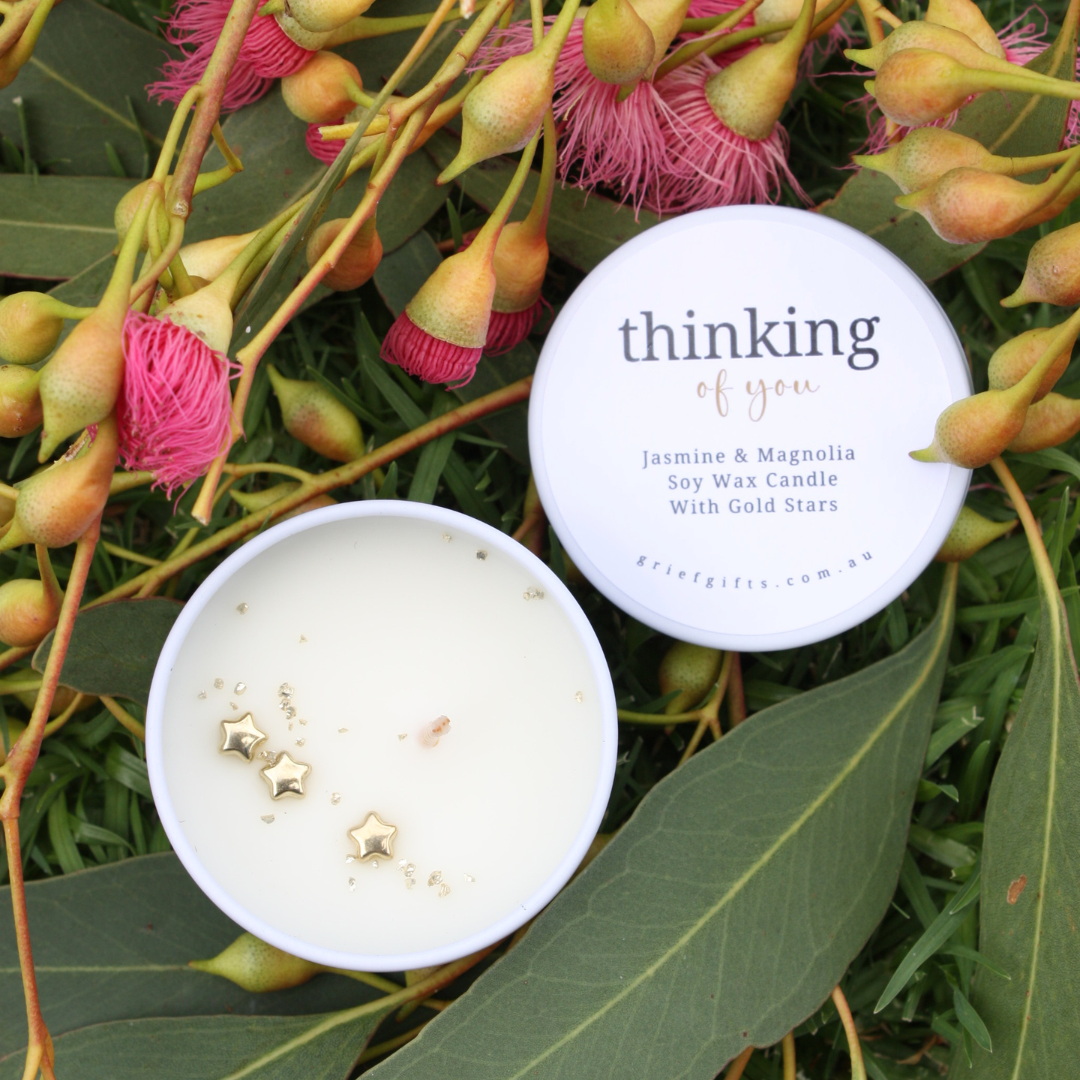 Thinking of You Sympathy Candle | Grief Gifts Australia