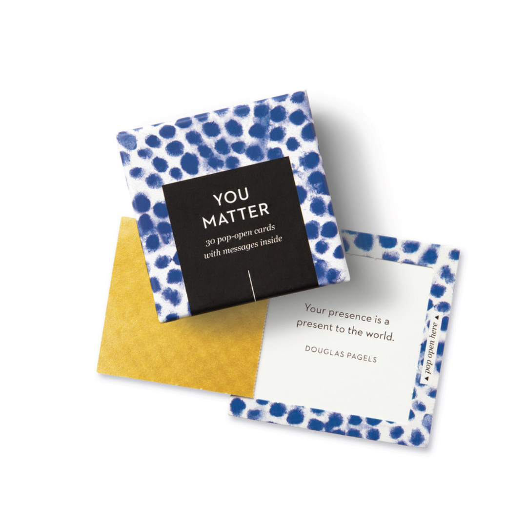 ThoughtFulls Pop-Open Affirmation Cards – You Matter | Sympathy Gifts Australia Delivered