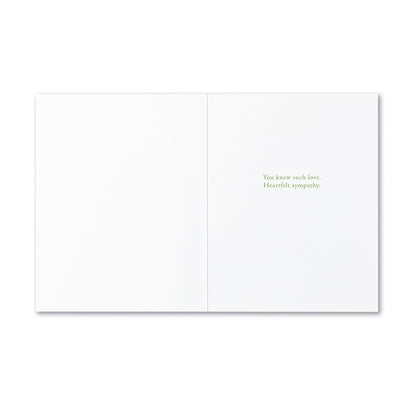 Until One Has Loved an Animal Sympathy Card | Grief Gifts Australia